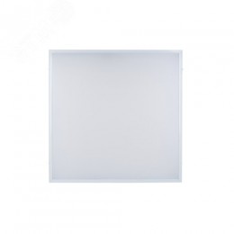 Светильник светодиодный потолочный универсальный Грильято 36 Вт Дневной равномерный свет 5000K) 3500Лм 588X588x25мм Корпус белый В комплекте с источником питания ТМ ULP-6060-36W/5000К IP40 GRILYATO OPAL SMOOTH