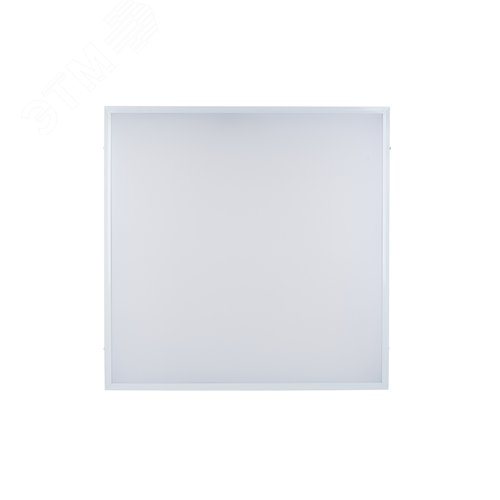 Светильник светодиодный потолочный универсальный Грильято 36 Вт Дневной равномерный свет 5000K) 3500Лм 588X588x25мм Корпус белый В комплекте с источником питания ТМ ULP-6060-36W/5000К IP40 GRILYATO OPAL SMOOTH