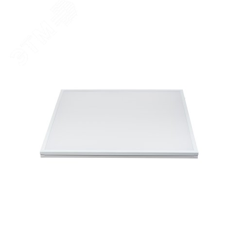 Светильник светодиодный потолочный универсальный Грильято 36 Вт Дневной равномерный свет 5000K) 3500Лм 588X588x25мм Корпус белый В комплекте с источником питания ТМ ULP-6060-36W/5000К IP40 GRILYATO OPAL SMOOTH