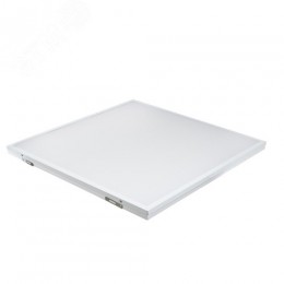 Светильник светодиодный потолочный универсальный Грильято 36 Вт Дневной равномерный свет 5000K) 3500Лм 588X588x25мм Корпус белый В комплекте с источником питания ТМ ULP-6060-36W/5000К IP40 GRILYATO OPAL SMOOTH