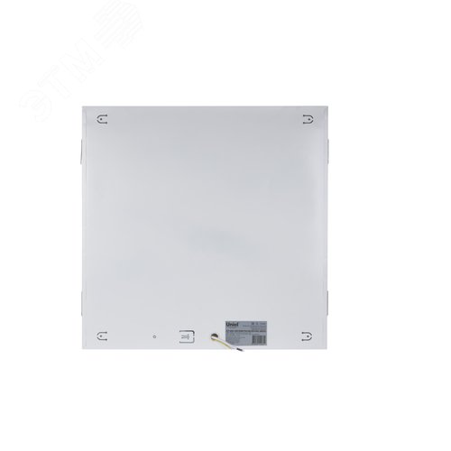 Светильник светодиодный потолочный универсальный Грильято 36 Вт Дневной равномерный свет 5000K) 3500Лм 588X588x25мм Корпус белый В комплекте с источником питания ТМ ULP-6060-36W/5000К IP40 GRILYATO OPAL SMOOTH