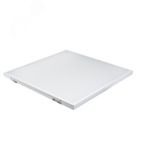 Светильник светодиодный потолочный универсальный Грильято 36 Вт Дневной равномерный свет 5000K) 3500Лм 588X588x25мм Корпус белый В комплекте с источником питания ТМ ULP-6060-36W/5000К IP40 GRILYATO OPAL SMOOTH