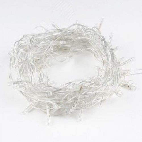 Гирлянда светодиодная 10м 90 светодиодов Разноцветный свет Провод прозрачный ULD-S1000-090/STA MULTI IP20