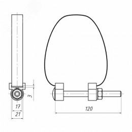 Комплект крепления BF 20.7 + САР 25