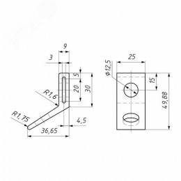 Кронштейн анкерный CA 25