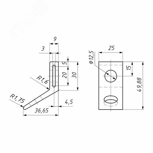 Кронштейн анкерный CA 25