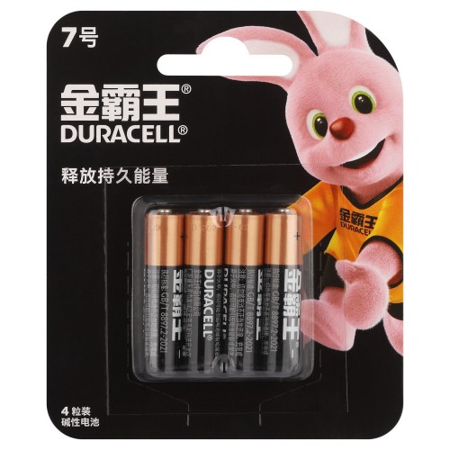 Элемент питания Duracell ААА алкалиновый 1,5v 4 шт. LR03-4BL Basic (CN)
