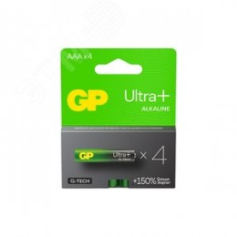 Батарейка алкалиновая c технологией G-tech GP Ultra Plus Alkaline 24А AАA