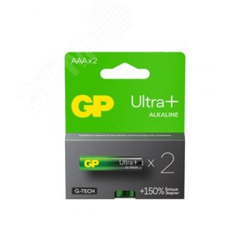Батарейка алкалиновая c технологией G-tech GP Ultra Plus Alkaline 24А AАA