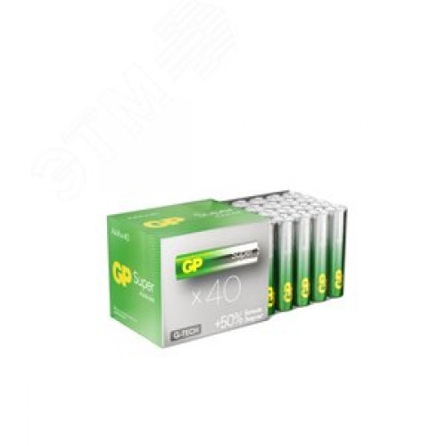 Батарейка алкалиновая GP Super Alkaline G-Tech 24А ААA