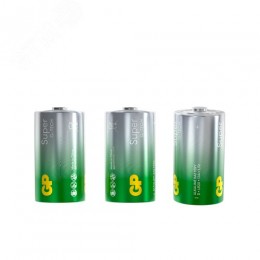 Батарейка алкалиноваяи GP Super Alkaline G-Tech 13А типоразмера D - 2 шт. на блистере