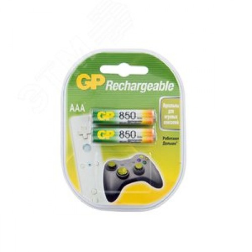 Аккумулятор перезаряжаемый GP 85AAAHC AAA, емкость 850 мАч