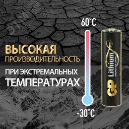 Батарейка литиевая 24LF AAА