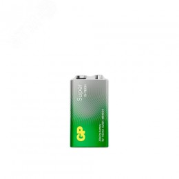 Батарейка алкалиновая GP Super Alkaline G-Tech 9V Крона - 1 шт. на блистере