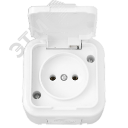 Розетка брызгозащищенная наружная IP54