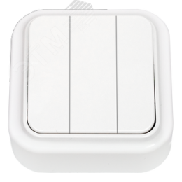 Беларусь Выключатель трехклавишный наружный