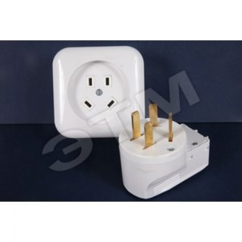 Разъем для электроплит наружный 4-контактный 400В