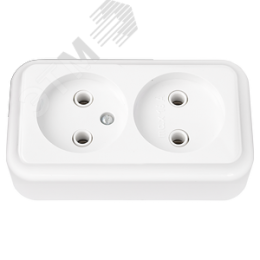 Беларусь Розетка двойная наружная