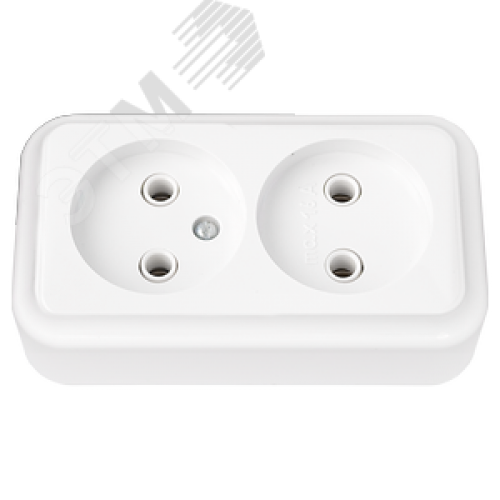 Беларусь Розетка двойная наружная
