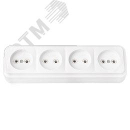 Беларусь Розетка 4 поста наружная без заземления