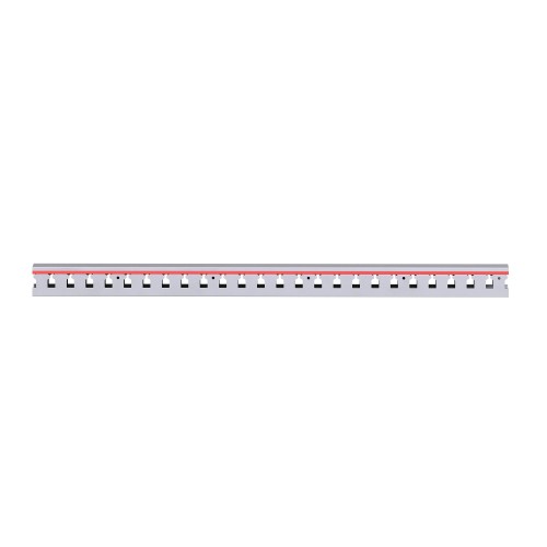 Короб перфорированный серый RL12 25x30