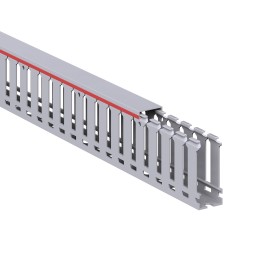 Короб перфорированный RL12 25x60 серый QUADRO