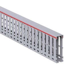 Короб перфорированный RL12 25x80 серый QUADRO