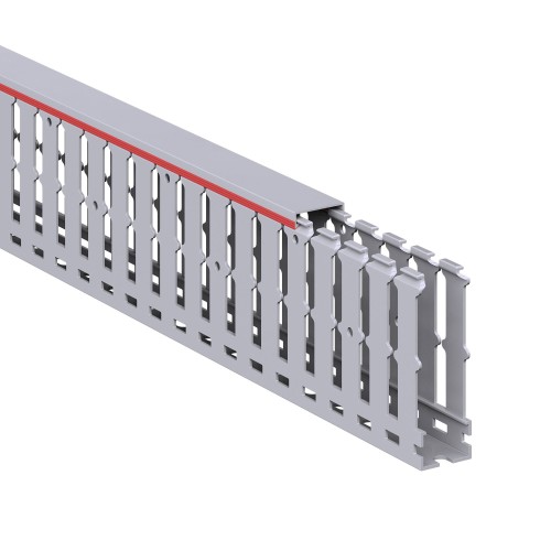 Короб перфорированный RL12 25x80 серый QUADRO