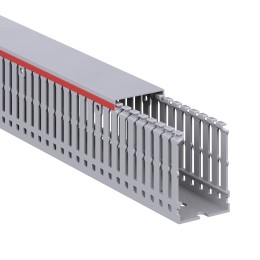 Короб перфорированный RL6 40x60 серый QUADRO