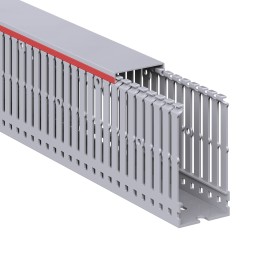 Короб перфорированный RL6 40x80 серый QUADRO