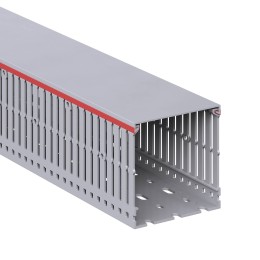 Короб перфорированный RL6 80x80 серый QUADRO