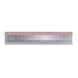 Короб перфорированный RL6 100x80 серый QUADRO