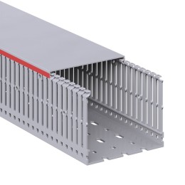 Короб перфорированный RL6 100x80 серый QUADRO