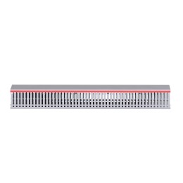 Короб перфорированный RL6 100x60 серый QUADRO