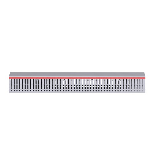Короб перфорированный RL6 100x60 серый QUADRO