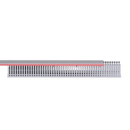 Короб перфорированный RL6 100x60 серый QUADRO