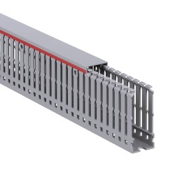 Короб перфорированный RL6 25x60 серый QUADRO
