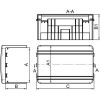 Угол плоский Т-образный 25x30 NTAN IN-Liner