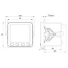 Многофункциональное измерительное устройство MMD9-C, RS-485 и Ethernet, LCD дисплей