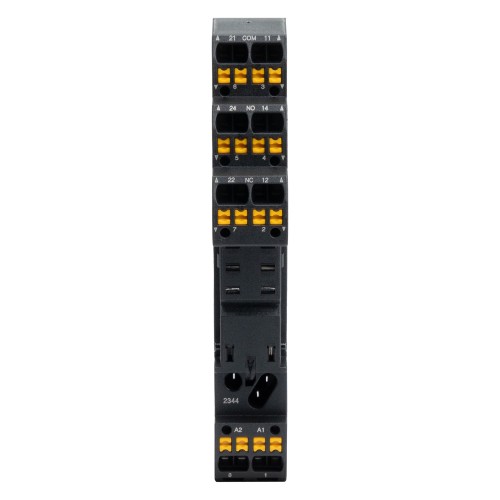 Колодка c клеммами push-in для реле на 2 группы IR-24DC/230AC-2CO
