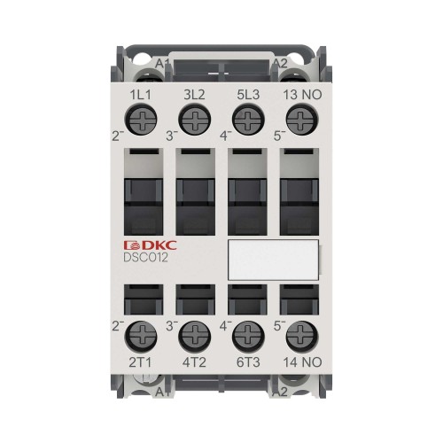 Магнитный контактор YON DSC012 12A 5,5кВт AC3 3P кат.220В AC 1НО
