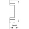 BRAVA Розетка компьютерная RJ45 категория 5е разъем экранированная белая