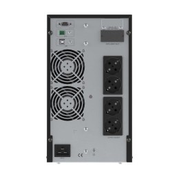Источник бесперебойного питания Online, Смолл Тауэр (Small Tower), 3000 ВА/2700 Вт, 1/1, 4xSchuko, EPO, USB, RS-232, RJ45,  з/у 1А, 8x7Ач