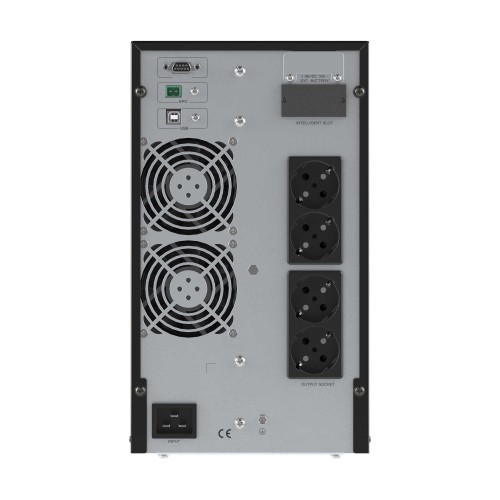 Источник бесперебойного питания Online, Смолл Тауэр (Small Tower), 3000 ВА/2700 Вт, 1/1, 4xSchuko, EPO, USB, RS-232, RJ45,  з/у 1А, 8x7Ач