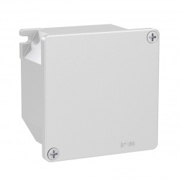 Коробка ответвительная 90х90х53мм IP66 RAL9006 алюминиевая