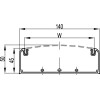 Кабель-канал 140x50 без крышки IN-liner FRONT