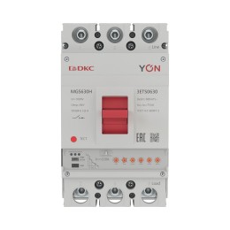 Выключатель автоматический YON max MGS630S 3P 252-630А 60кА с электронным расцепителем ETS