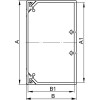 TA-GN 150x60 Кабель-канал (короб) с крышкой, с направляющими для установки разделителей