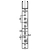 Короб перфорированный RL12 40x100 серый QUADRO