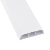 Кабель-канал 90x25 плинтусный треxсекционный с крышкой IN-Liner FRONT